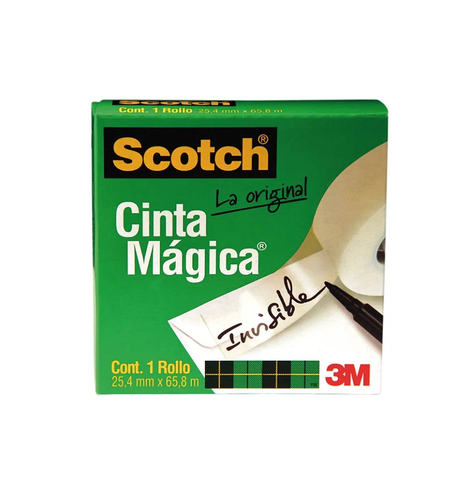 CINTA MAGICA 24X65M. SCOTCH 810 3M E.12 C36