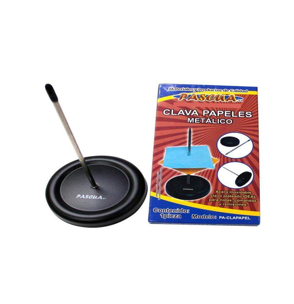 CLAVAPAPELES MET. MOD. CP145 BARRILITOPASCUA E.12 C.144
