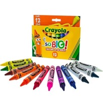 CRAYONES EST.C12 CRAYOLA EXTRA JUMBO 521912 E.6 C.48