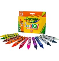 CRAYONES EST.C12 CRAYOLA EXTRA JUMBO 521912 E.6 C.48