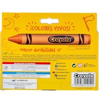 CRAYONES EST.C12 CRAYOLA EXTRA JUMBO 521912 E.6 C.48