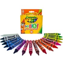 CRAYONES EST.C18 CRAYOLA EXTRA JUMBO 521918 E. 6 C. 24