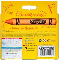 CRAYONES EST.C18 CRAYOLA EXTRA JUMBO 521918 E. 6 C. 24