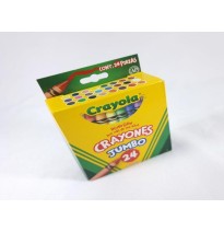 CRAYONES EST.C24 CRAYOLA JUMBO 520324 E.6 C.72