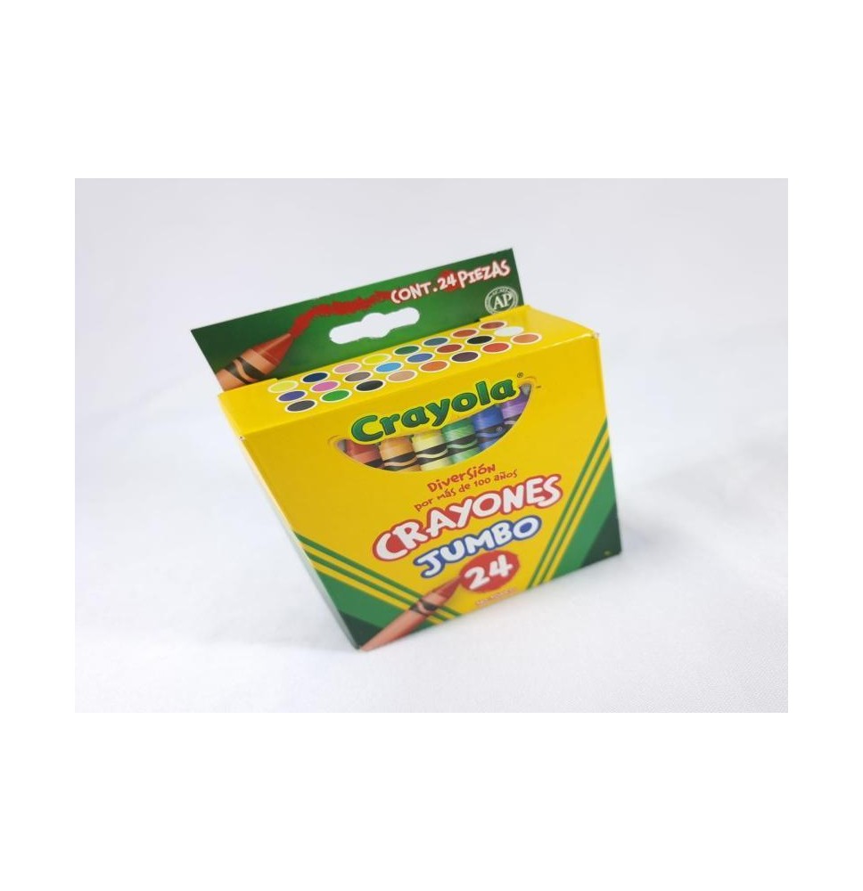 CRAYONES EST.C24 CRAYOLA JUMBO 520324 E.6 C.72