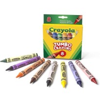 CRAYONES EST.C8 CRAYOLA JUMBO 520038 C.144