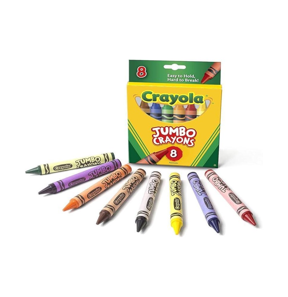 CRAYONES EST.C8 CRAYOLA JUMBO 520038 C.144
