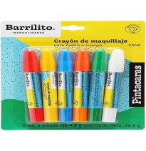 CRAYONES PINTACARAS BARRILITO EST.C6 COL. CRY6 E.12 72