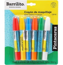 CRAYONES PINTACARAS BARRILITO EST.C6 COL. CRY6 E.12 72