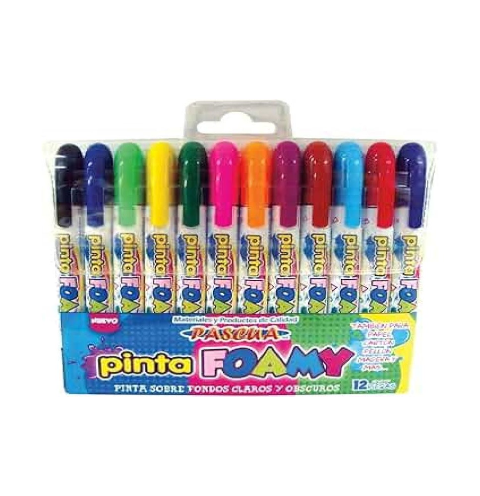 CRAYON PFOMI PINTAFOAMI PASCUA EST.C12 COL. SURT. E.12