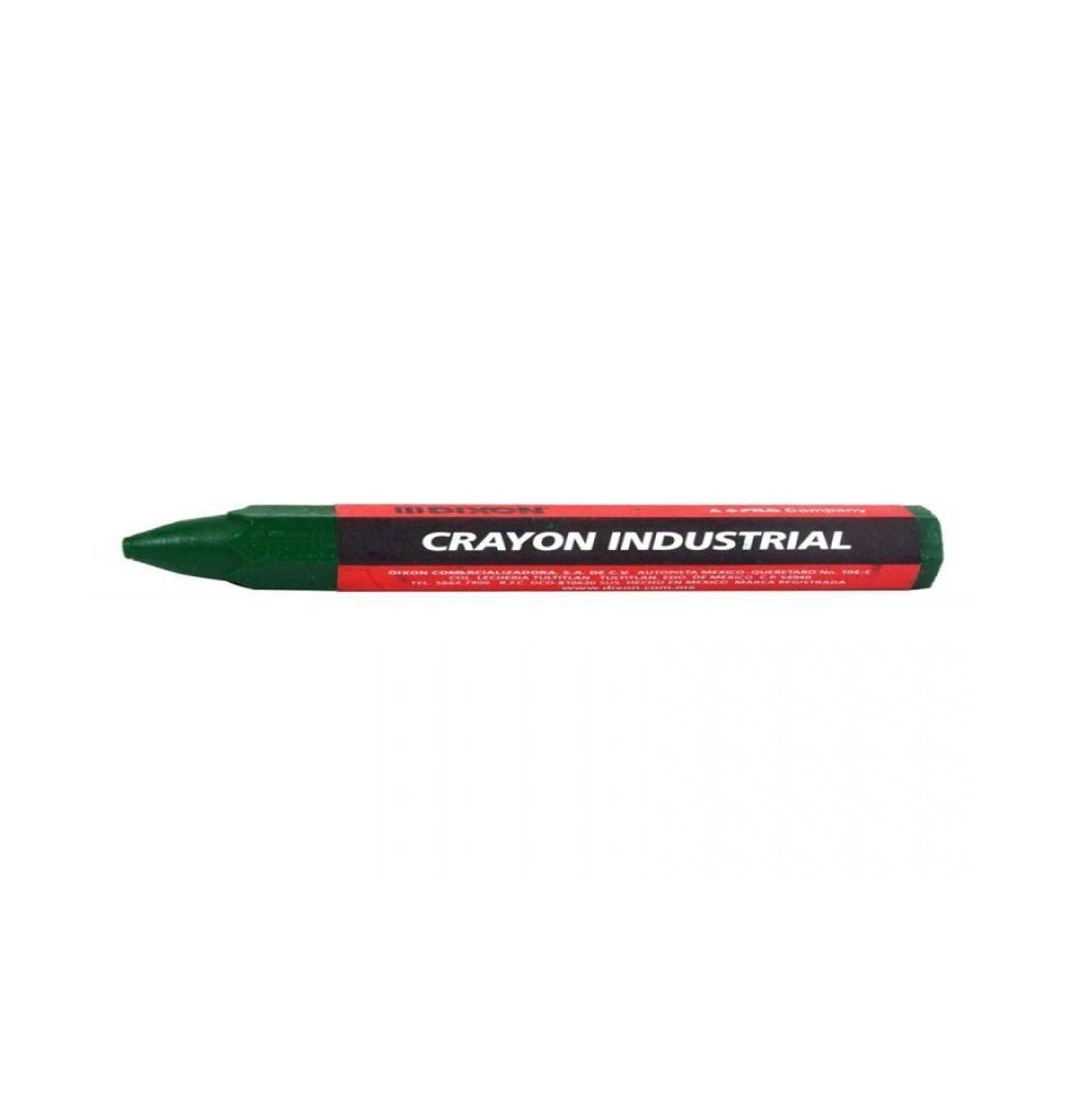 CRAYON INDUSTRIAL DIXON VERDE E.10 C.500