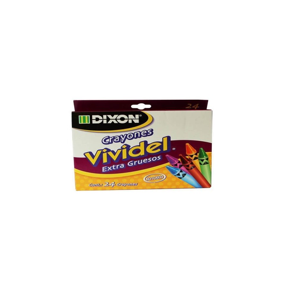 CRAYONES EST.C24 VIVIDEL EXT.GRUESO E.3 C.30