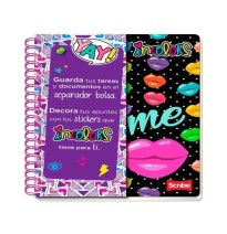 CUADERNO PROF. INCOLORS SCRIBE 1070 RAYA ESP. 100H. C.24
