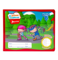 CUADERNO PREESC. RAYITAS B NORMA 526550 10MM COS.72H30