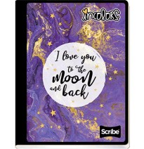 CUADERNO FRANC. INCOLORS SCRIBE 4690 RAYA GRAPA 32H BL.C3