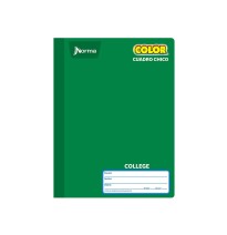 CUADERNO COLEG. COLOR NORMA 581289 C5MM COS.100H. C30