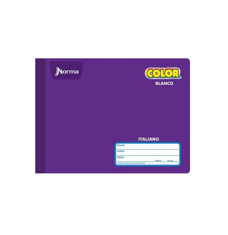 CUADERNO ITAL. COLOR NORMA 581299 DIBUJO COS. 100H. C50