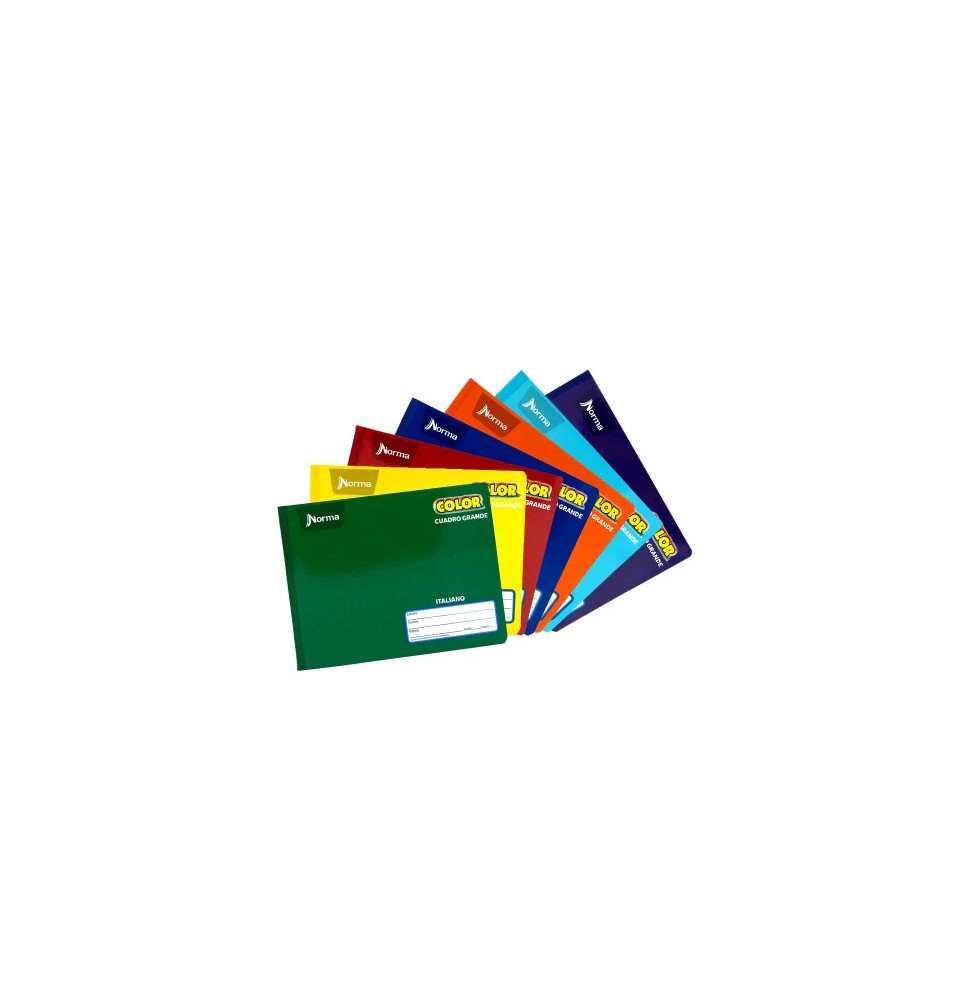CUADERNO ITAL. COLOR NORMA 581298 C7MM. COS. 100H. C50