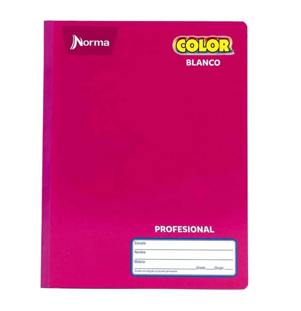 CUADERNO PROF. COLOR NORMA 581283 DIBUJO COS. 100H. C30