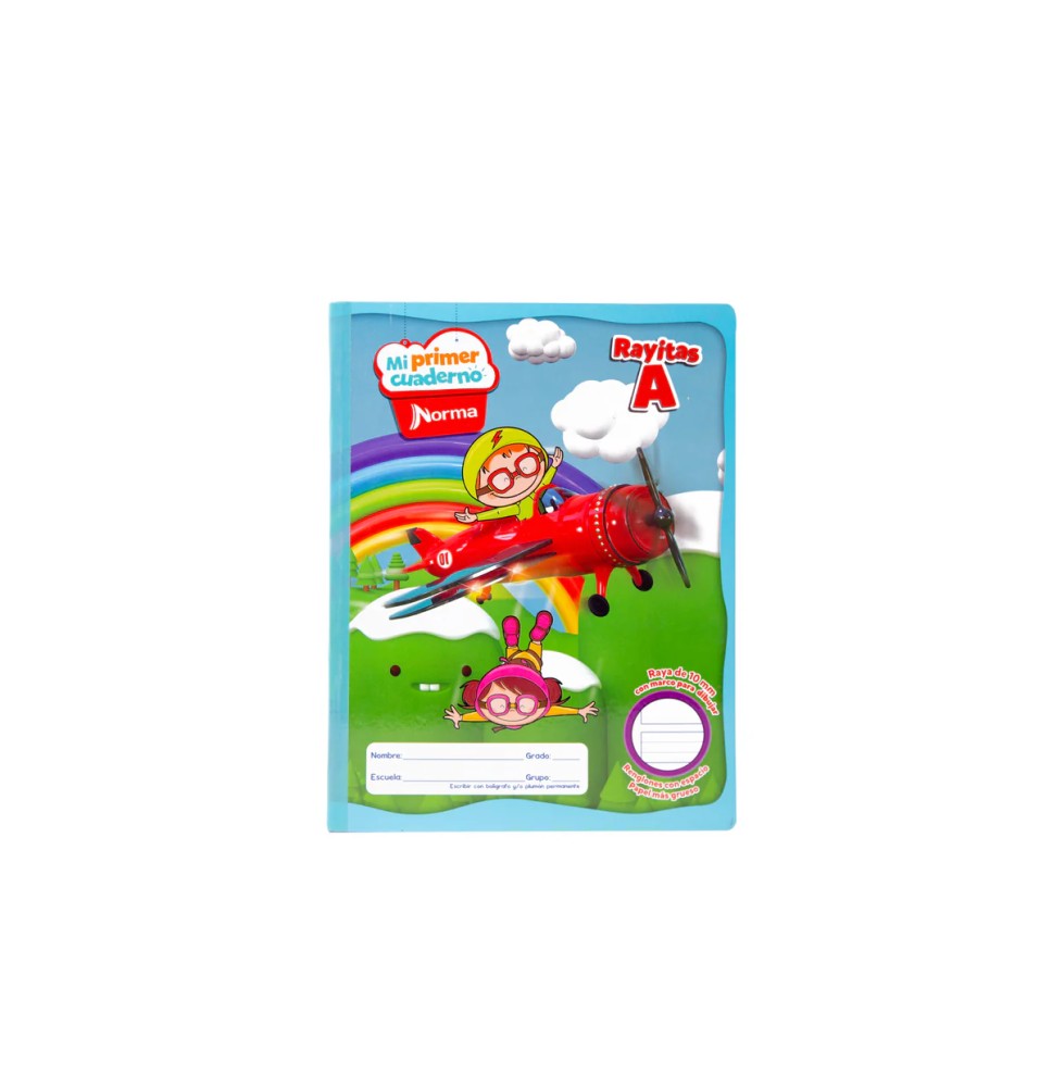 CUADERNO PROF. RAYITAS A NORMA 580269 10MM COS.50H 50