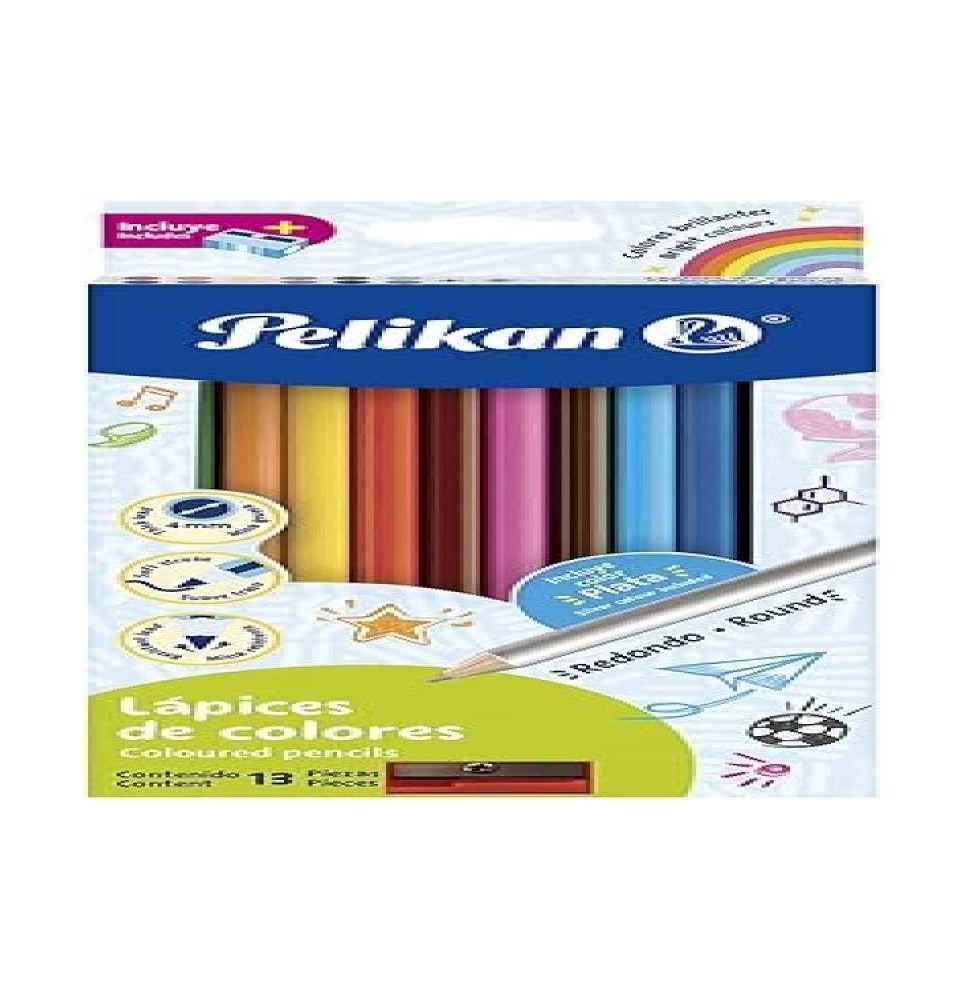 COLORES EST. C12 L. PELIKAN REDONDO C.40