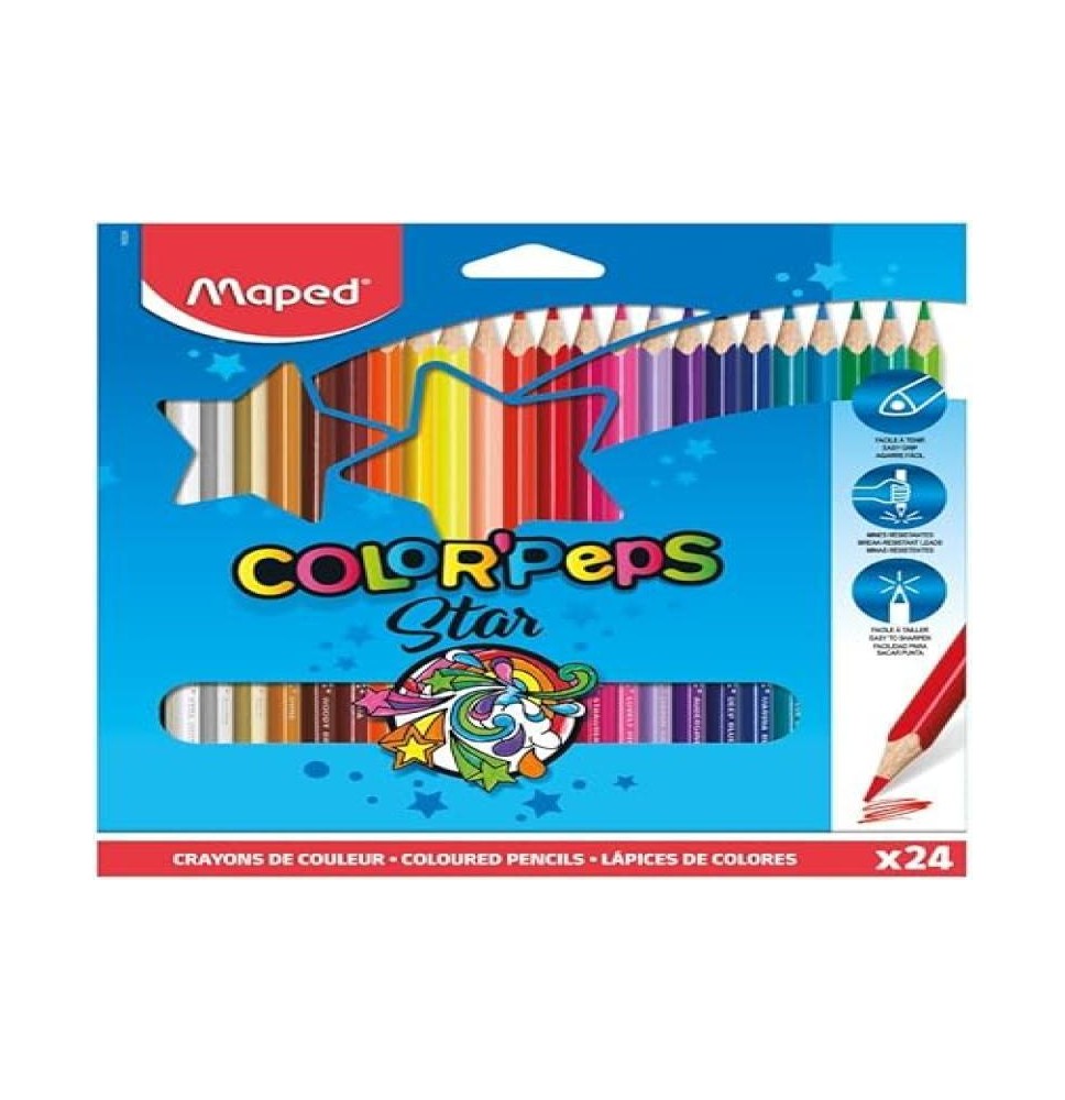 COLORES EST.C24 L. PEPS MAPED TRIANG. E.12 C.72