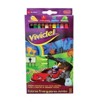 COLORES EST.C12 L. VIVIDEL JUMBO TRIANG. C.48