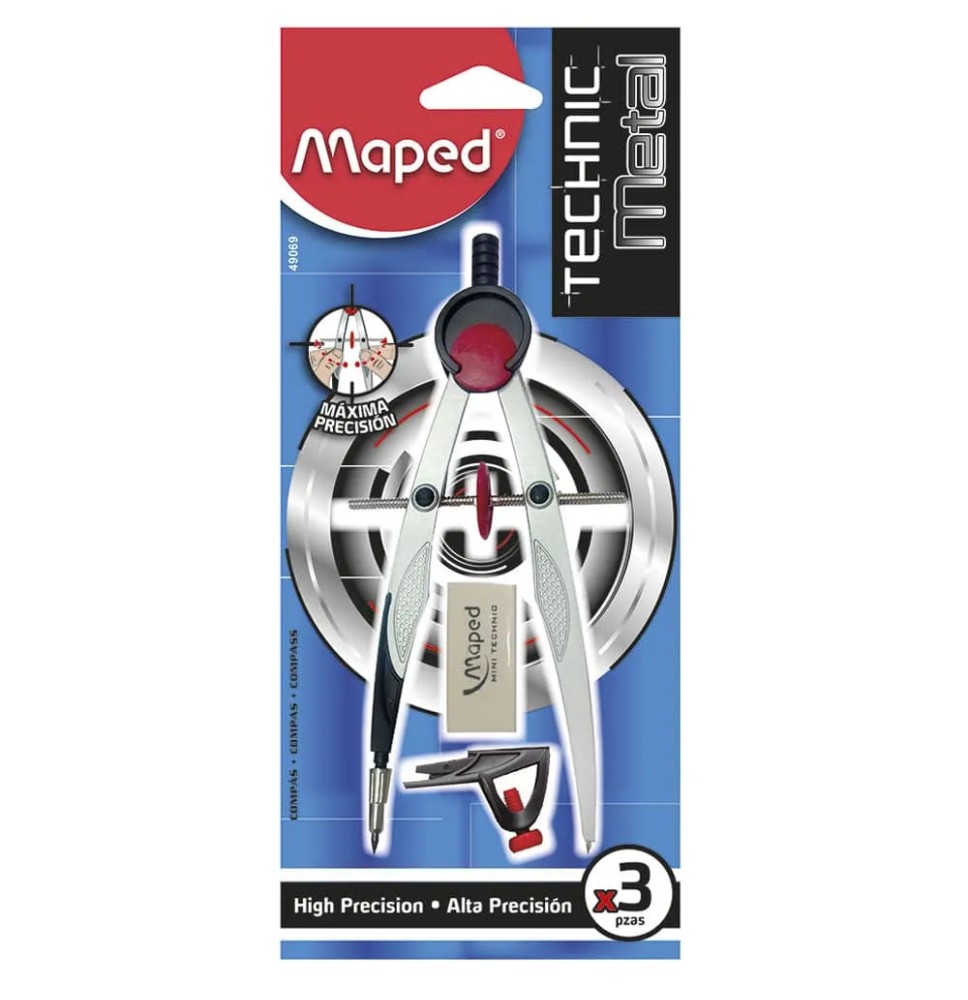 COMPAS PRECISION TECHNIC METAL MAPED LARGO EST.C1 E10