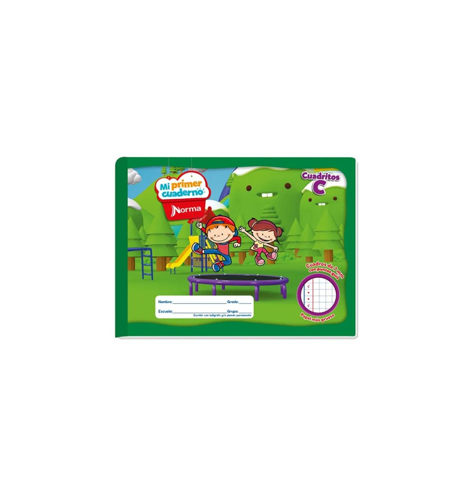 CUADERNO PREESC. CUADRITOS C NORMA 580981 7MM COS.72H. C30