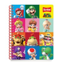 CUADERNO PROF. MARIO BROS SCRIBE 7423 C7 ESP. 100H. C24