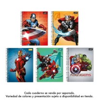 CUADERNO PROF. LOS VENGADORES DIPAK ESP. RAY 90H.COMB C.24
