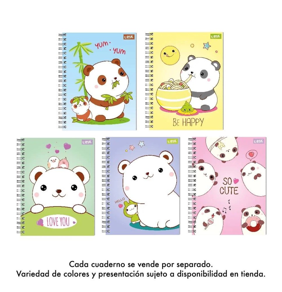 CUADERNO PROF. OSITOSKAWAII DIPAK RAYA 90H.COMB C.24