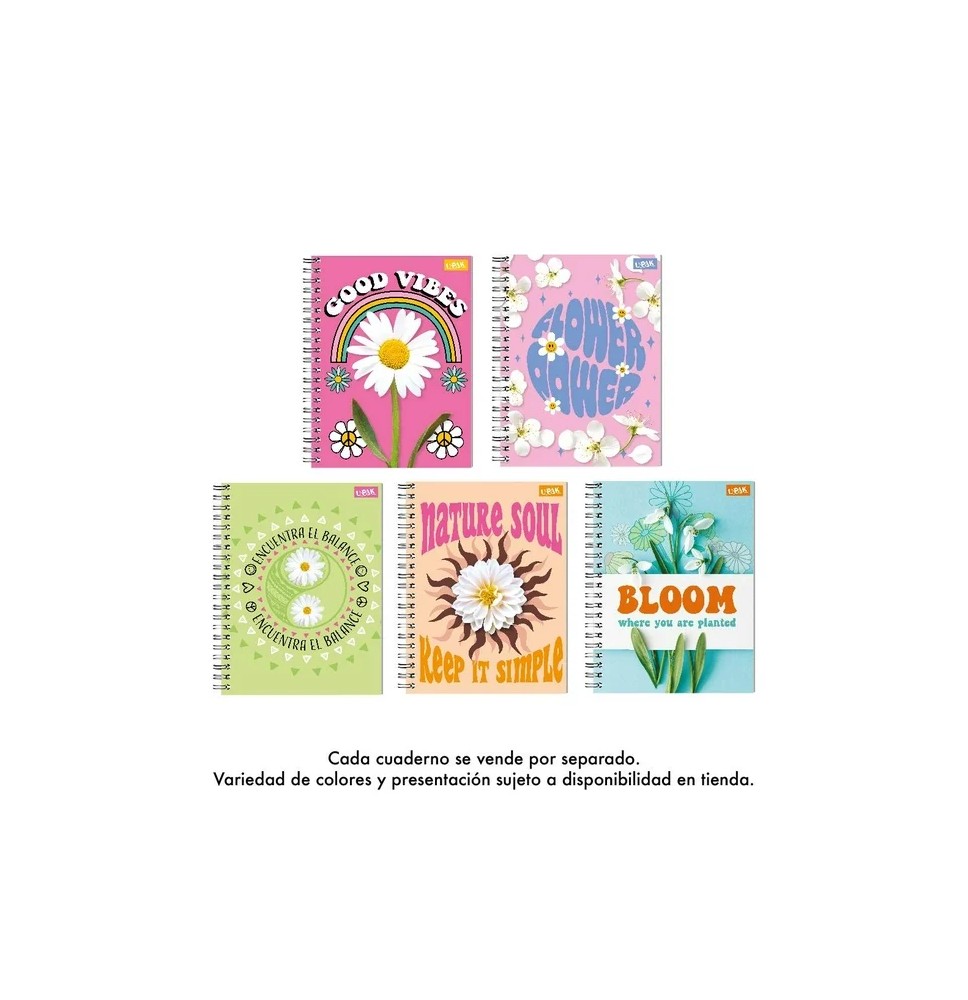 CUADERNO PROF. FLORES DE ONDA DIPAK RAYA 100H. GLAD C24