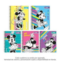 CUADERNO PROF. MINNIEPIXAR DIPAK RAYA 100H. GLAD C.24