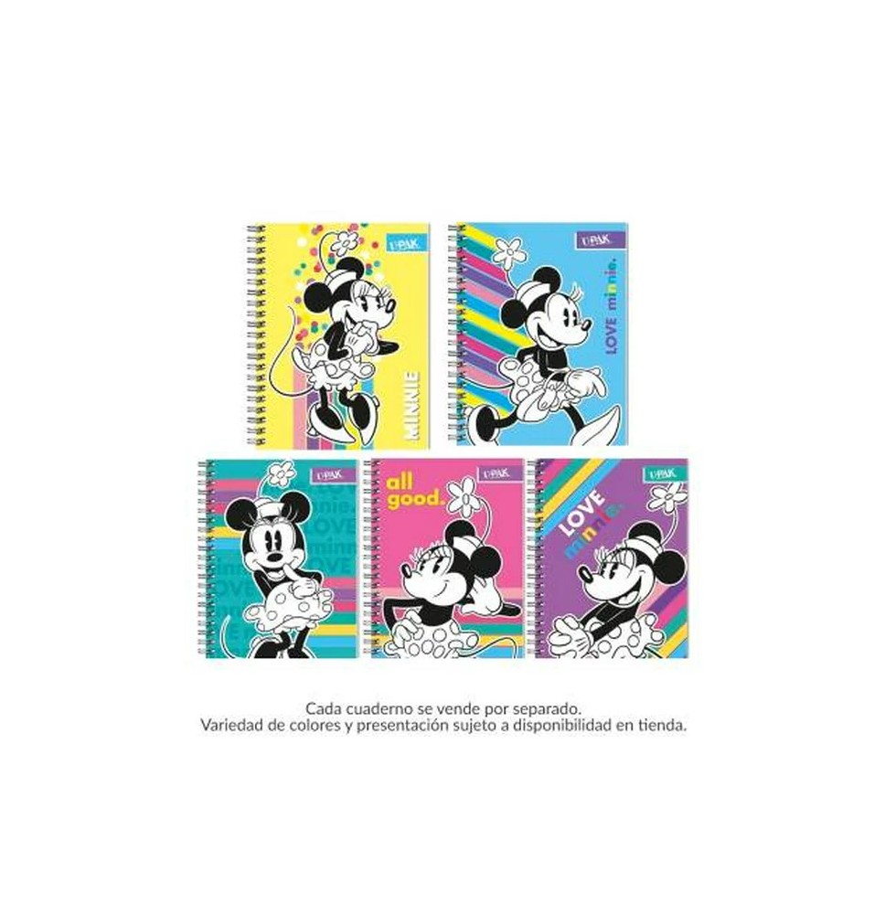 CUADERNO PROF. MINNIEPIXAR DIPAK RAYA 100H. GLAD C.24
