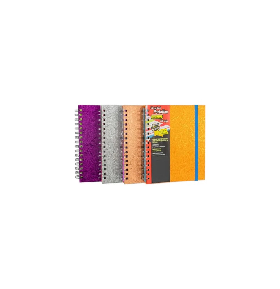 CUADERNO PROF. PORTOFINO MET PRINTAFORM RAYA ESP.100H C.12