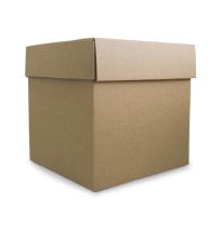 CAJA CUBO KRAFT NAT. 16X16X16 CM E1