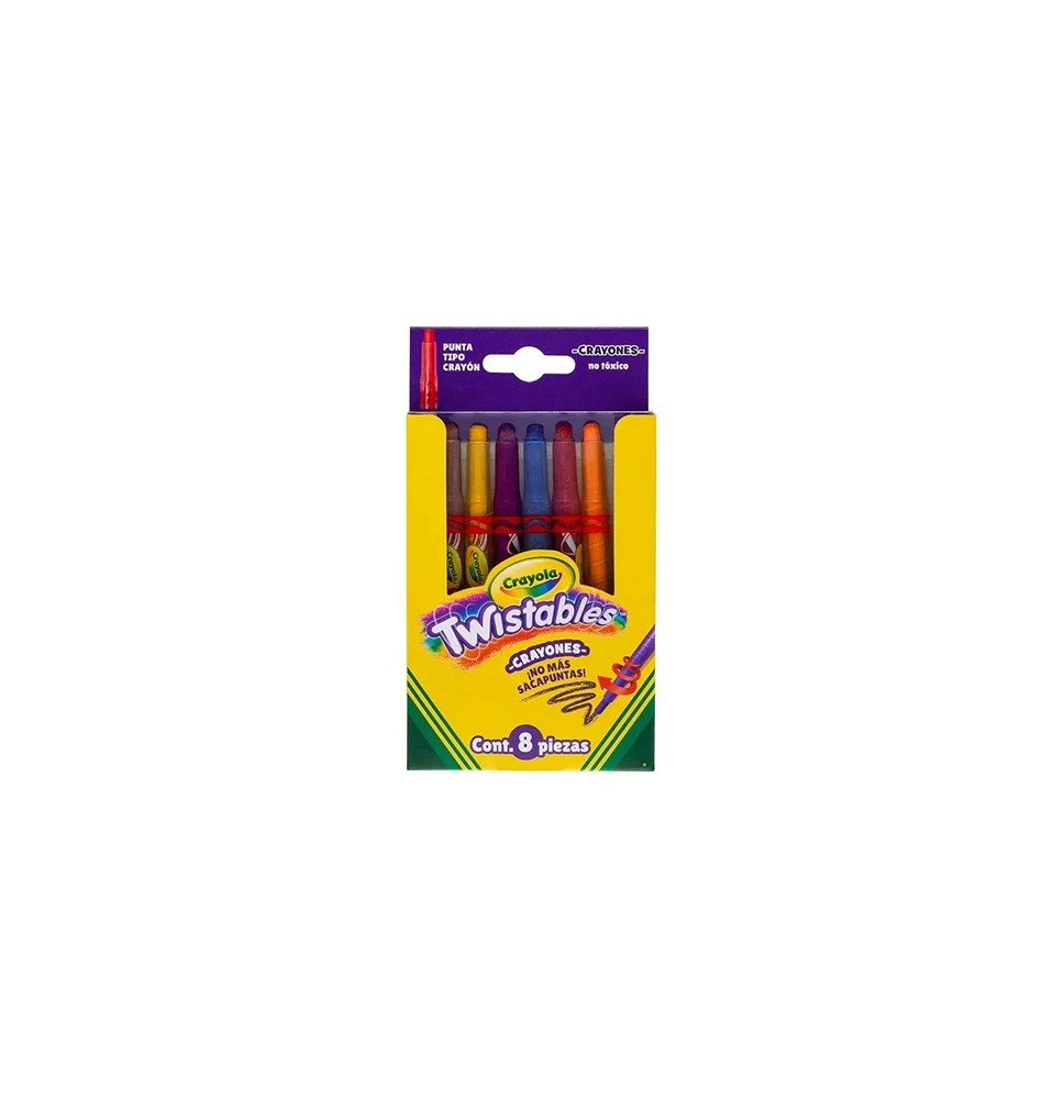 CRAYONES EST.C8 MINI TWISTABLES CRAYOLA 520708 E.12 C24