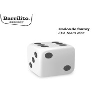 DADOS DE FOAMI JUMBO 50X50X50MM. BARRILITO E12 C576