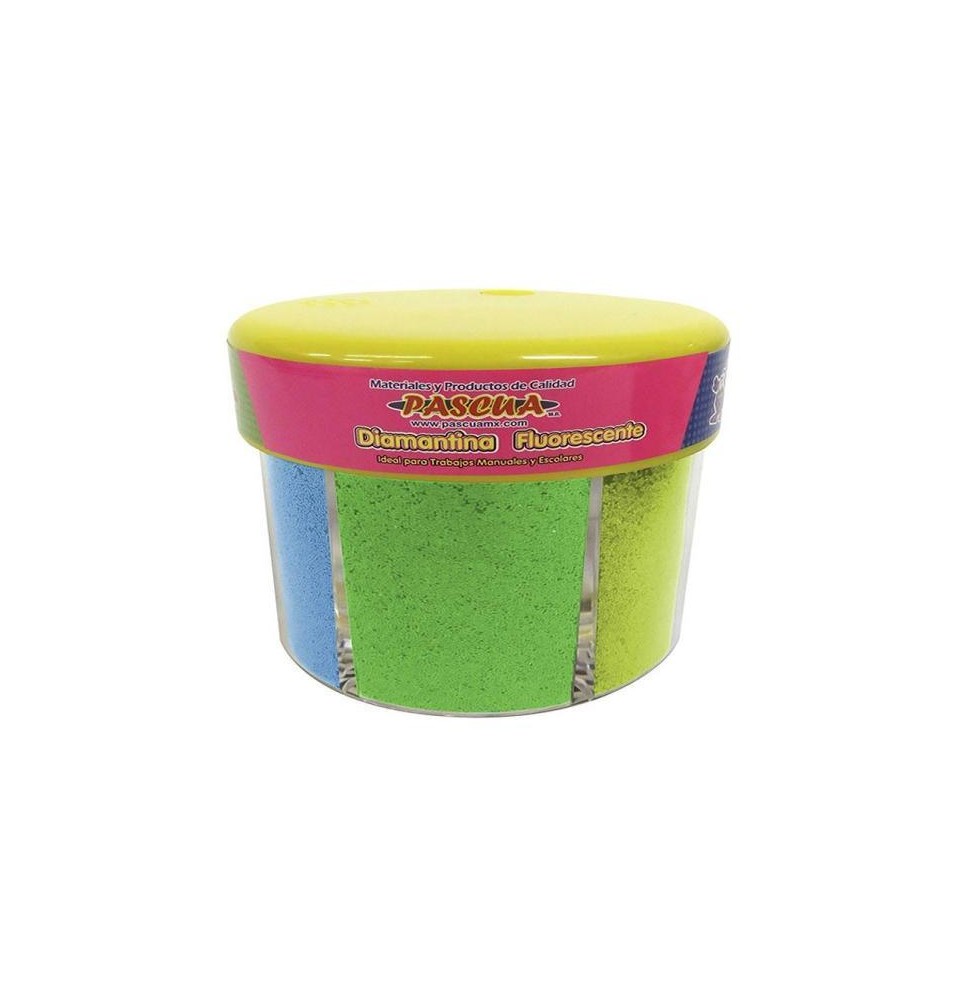 DIAMANTINA BOTE C6 COL. FLUOR 60G. PASCUA E.6 C72