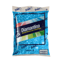 DIAMANTINA GRUESA BOL. 1KG 22 AZUL CIELOAZUL IRISADO