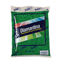 DIAMANTINA GRUESA BOL. 1KG 05 VERDE BANDERA