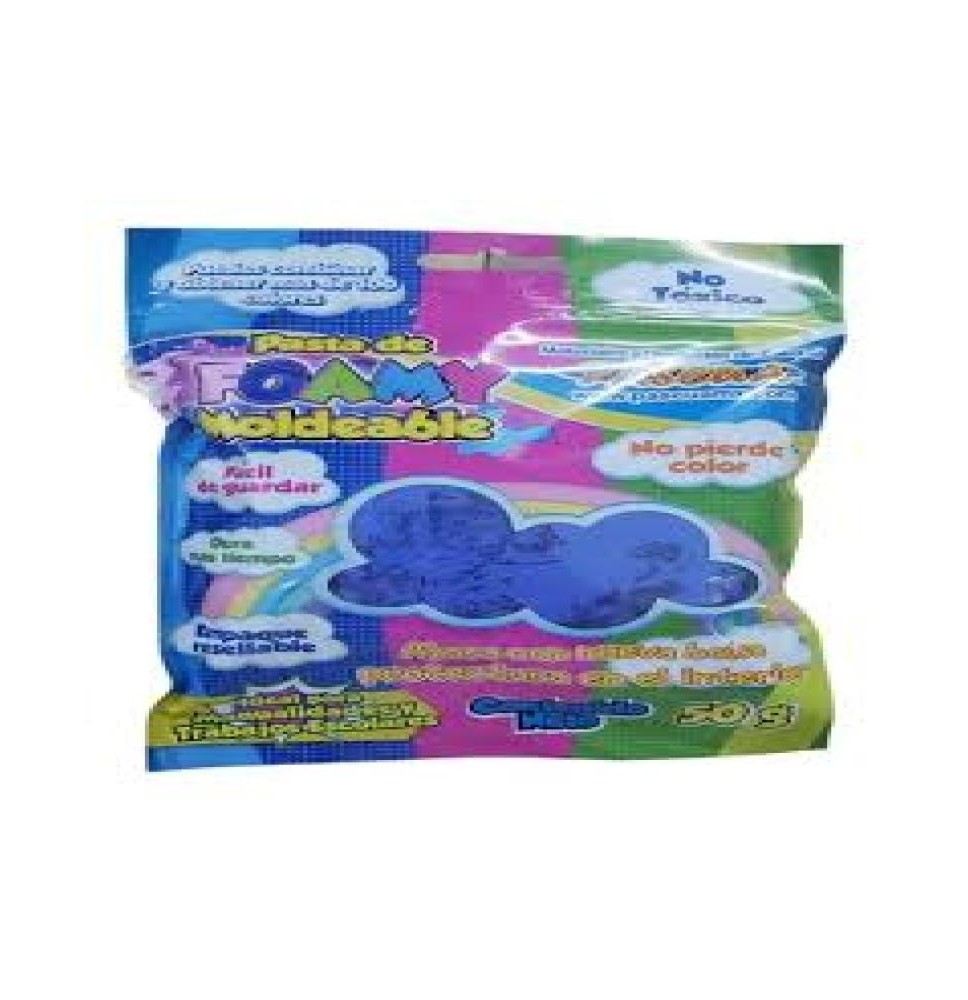 FOAMY MOLDEABLE 50G. AZUL REY E.10 C.200