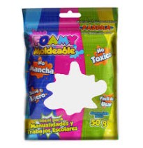 FOAMY MOLDEABLE 50G. BLANCO E.10 C.200