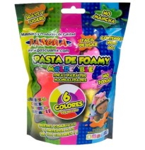 FOAMY MOLDEABLE 60G. PAQ.C6 MIX BASIC. PASCUA E.24 C.96