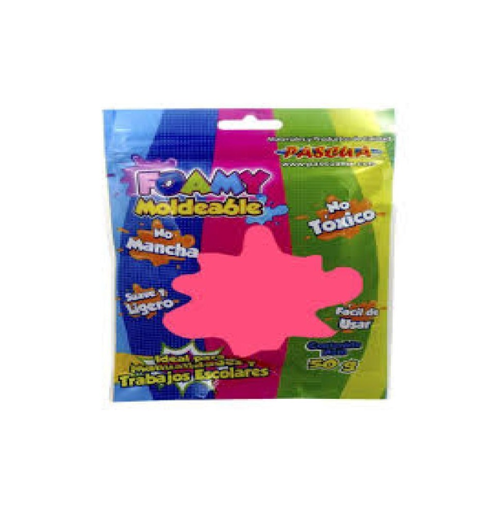 FOAMY MOLDEABLE 50G. CORAL E.10 C.200