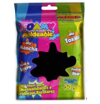 FOAMY MOLDEABLE 50G. NEGRO E.10 C.200