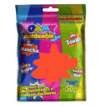 FOAMY MOLDEABLE 50G. NARANJA E.10 C.200