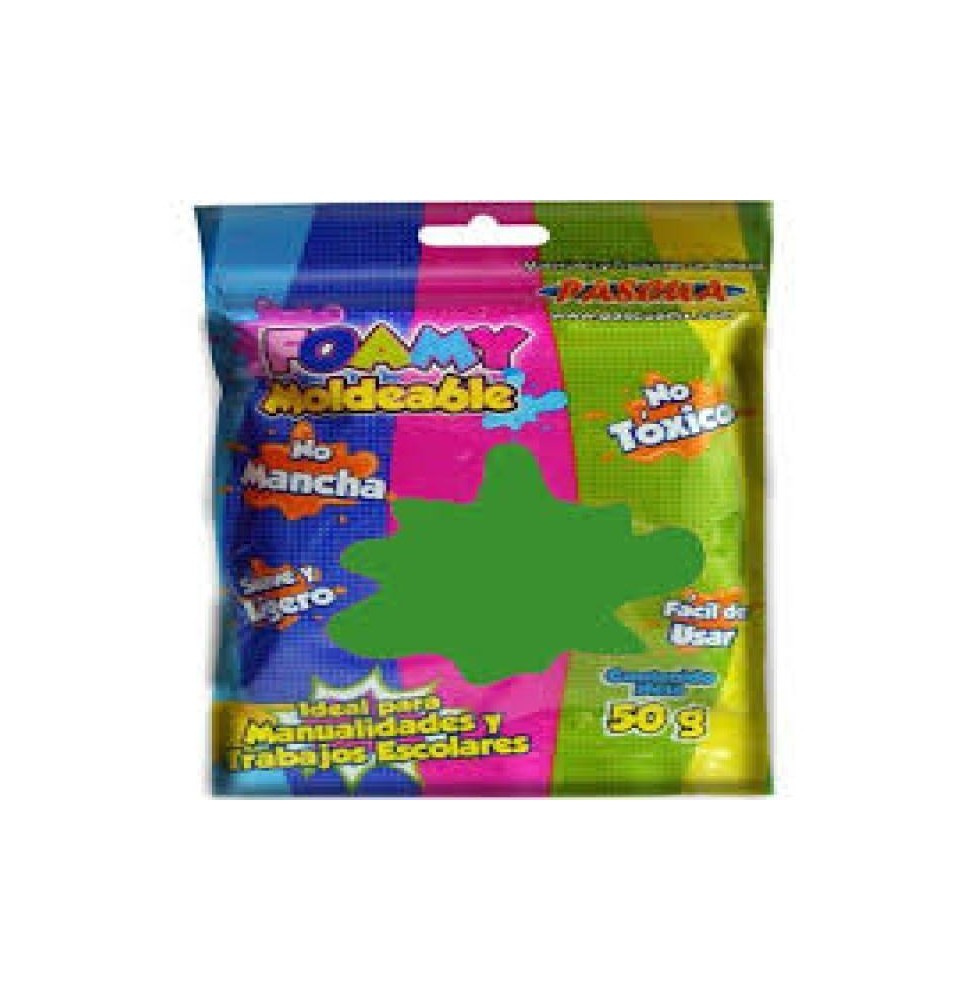FOAMY MOLDEABLE 50G. VDE. BANDERA E.10 C.200