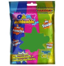 FOAMY MOLDEABLE 50G. VDE. BANDERA E.10 C.200